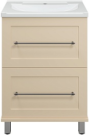 Misty Тумба с раковиной Марта 60 бежевая – фотография-1